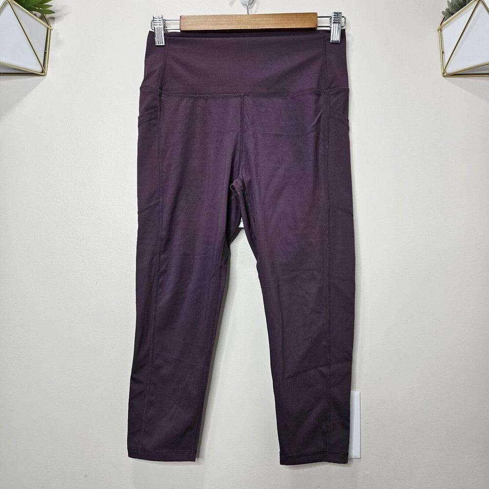 Zyia Pocket Brilliant Hi-Rise Capri 20” Inseam Size 12 Legging